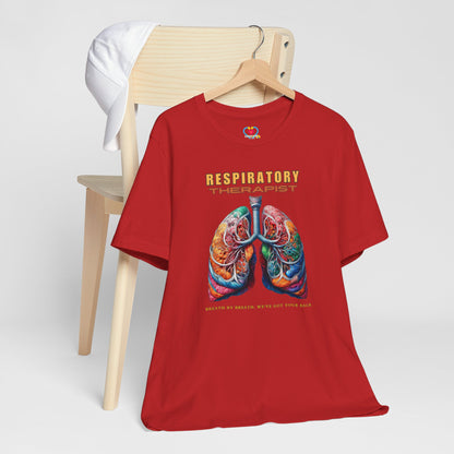 Breath by breath Respiratory Therapist T-shirt