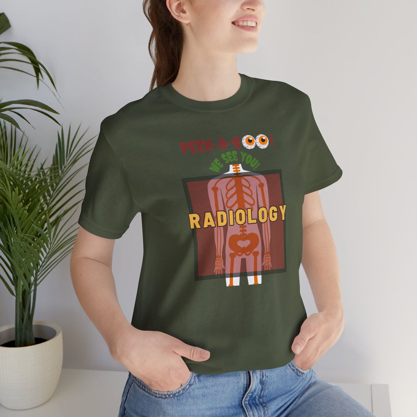 Peek-a-boo Radiology T-shirt