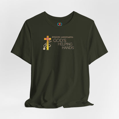 God's helping hand Nursing Assistant T-shirt