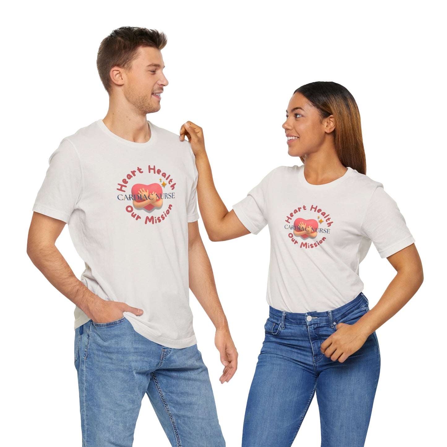 Heart Health Cardiac Nurse T-shirt