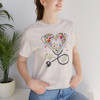 Healing that Blooms with Care T-shirt