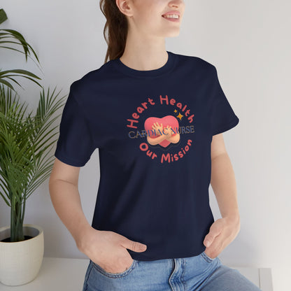 Heart Health Cardiac Nurse T-shirt