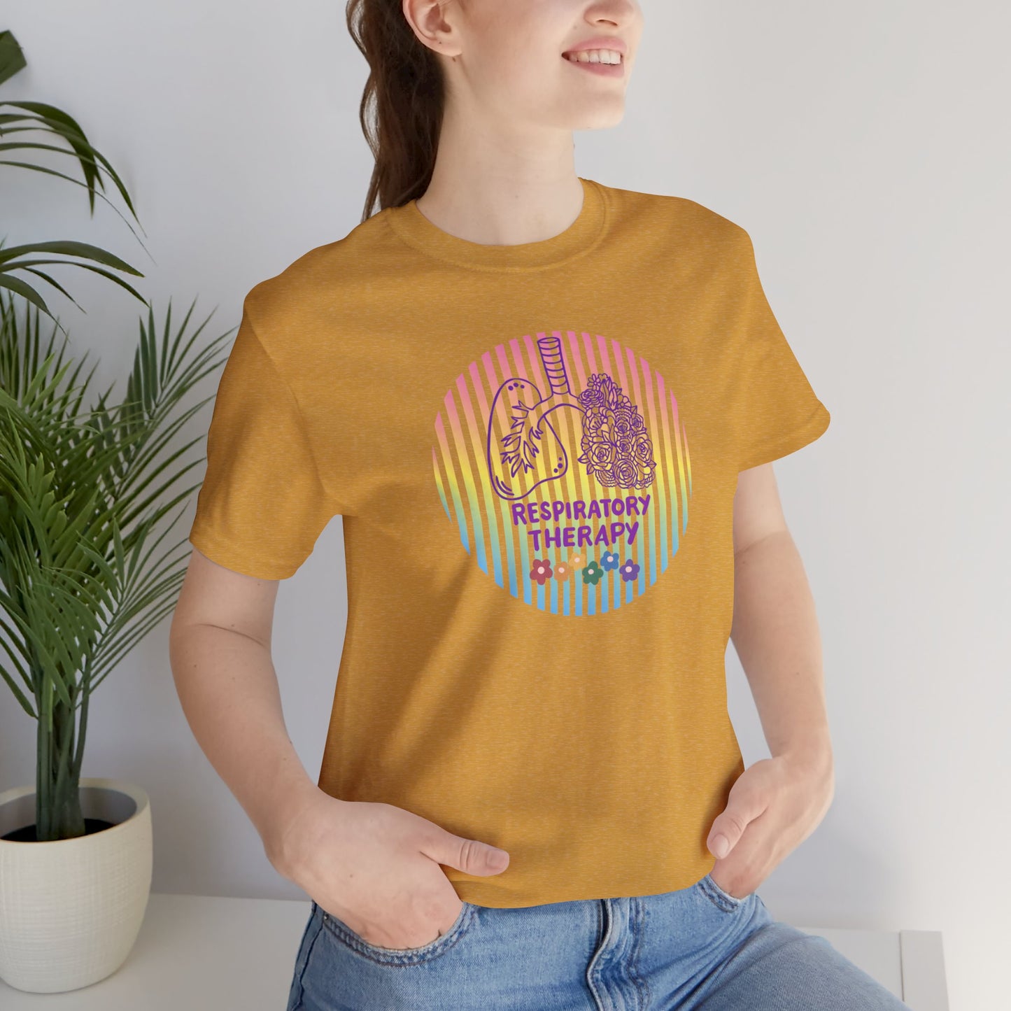 Circle of Color Respiratory Therapist T-shirt