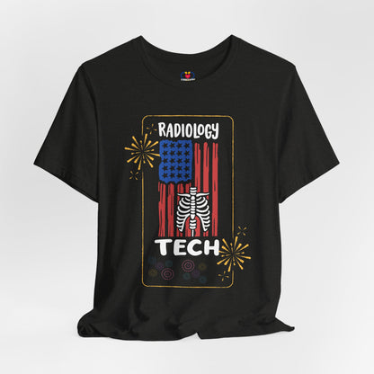 Patriotic Radiology Tech T-shirt