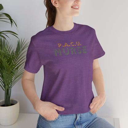 Shadow P.A.C.U Nurse  T-shirt