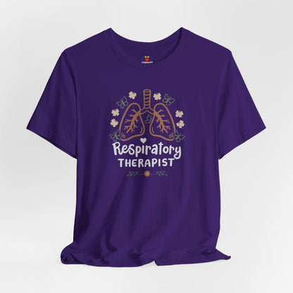 Foliage Respiratory Therapist T-shirt