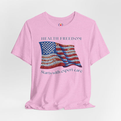 Health Freedom  Flag T-shirt