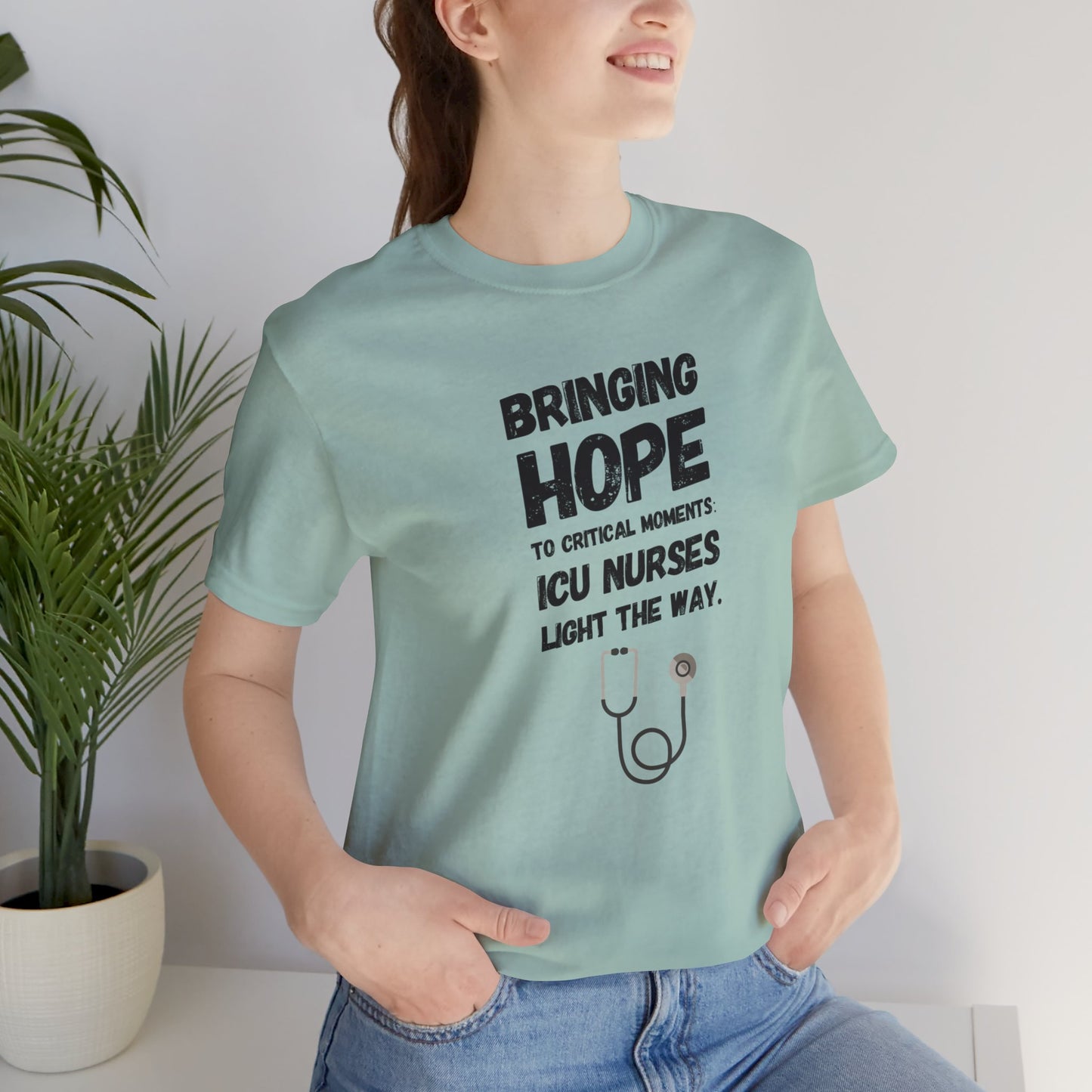 Bringing Hope ICU Nurse T-shirt