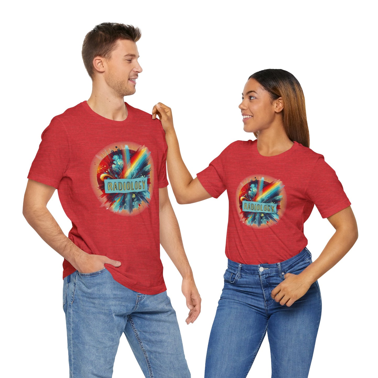 Color Splash Radiology T-shirt