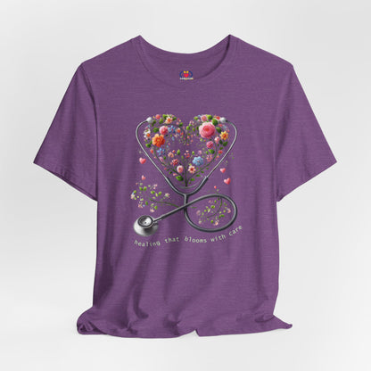 Healing that Blooms with Care T-shirt