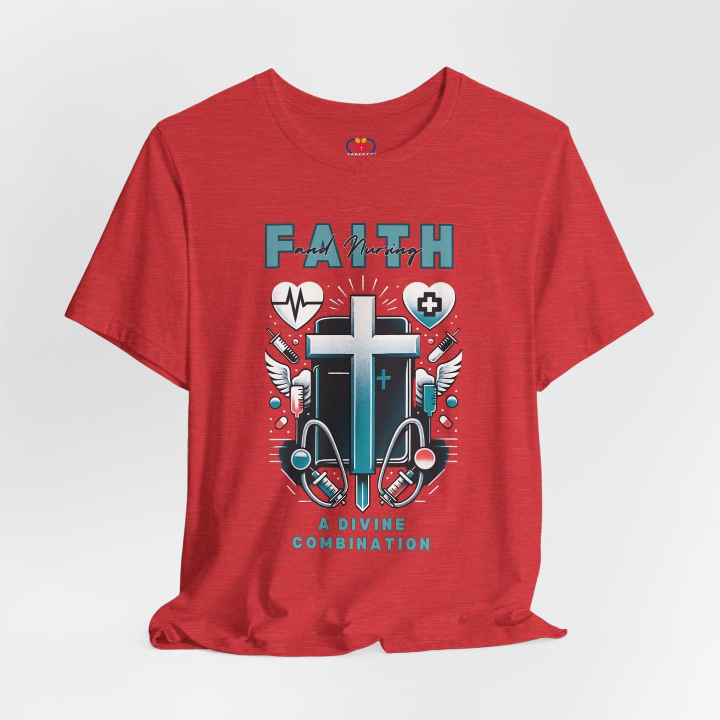 Faith and nursing T-shirt