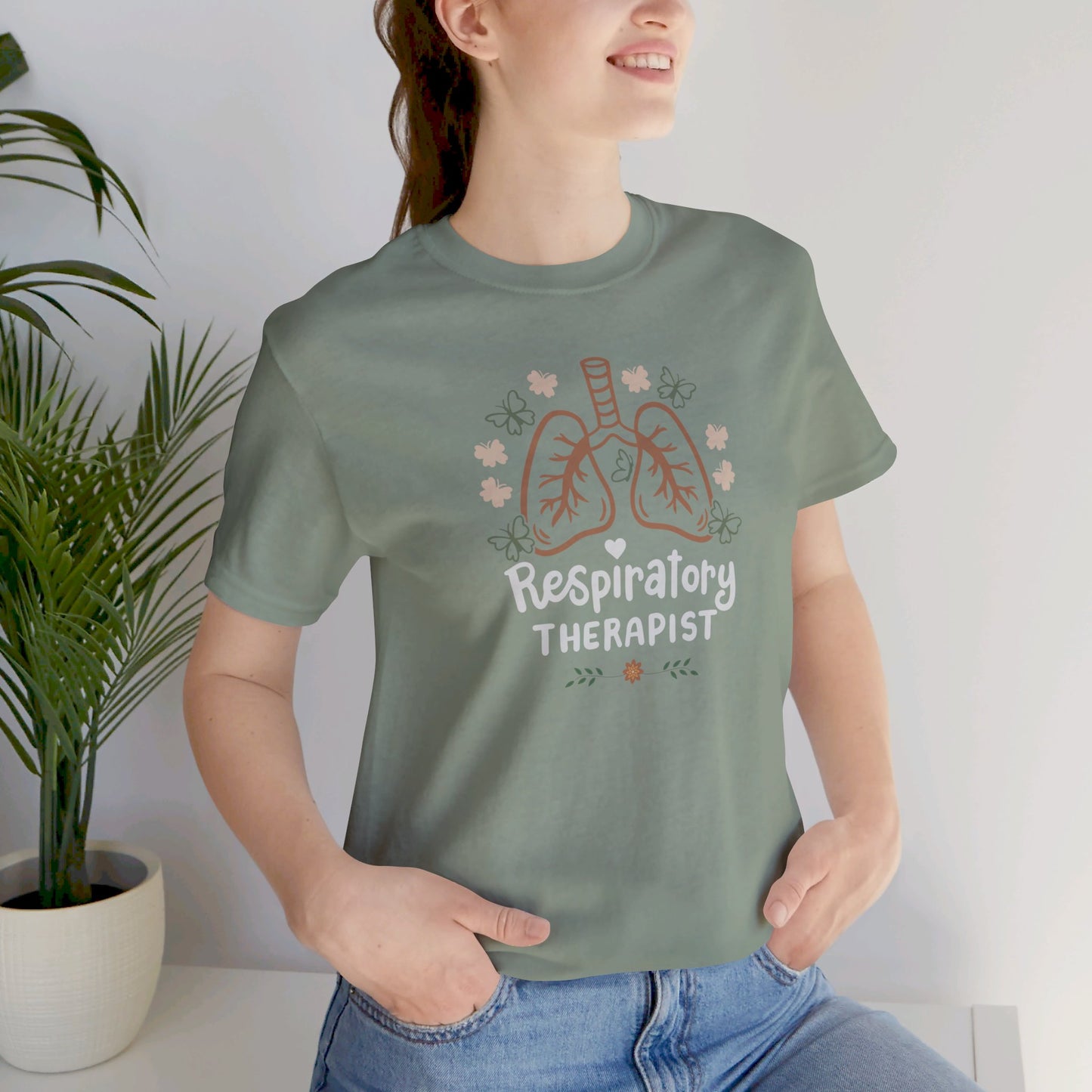 Foliage Respiratory Therapist T-shirt