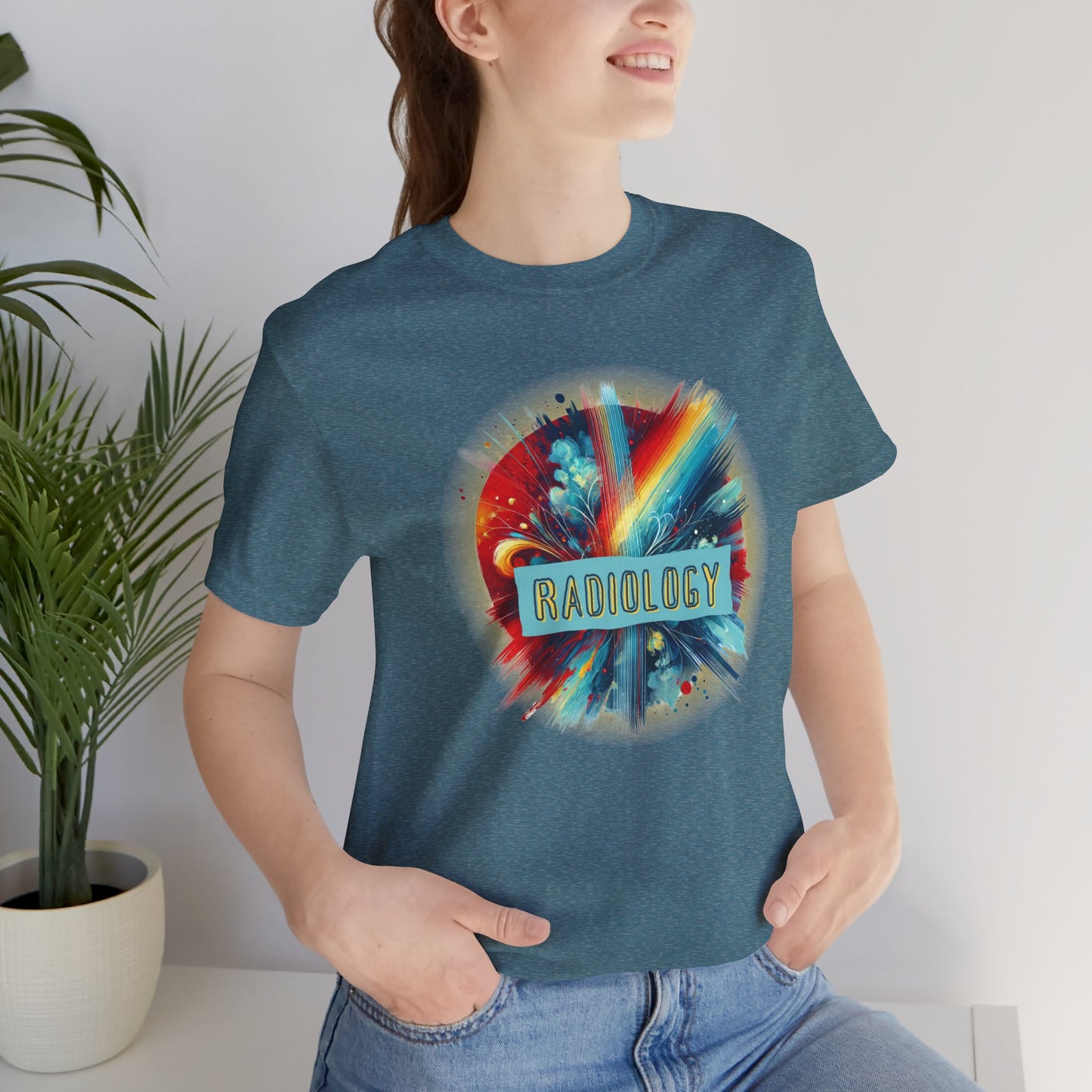 Color Splash Radiology T-shirt