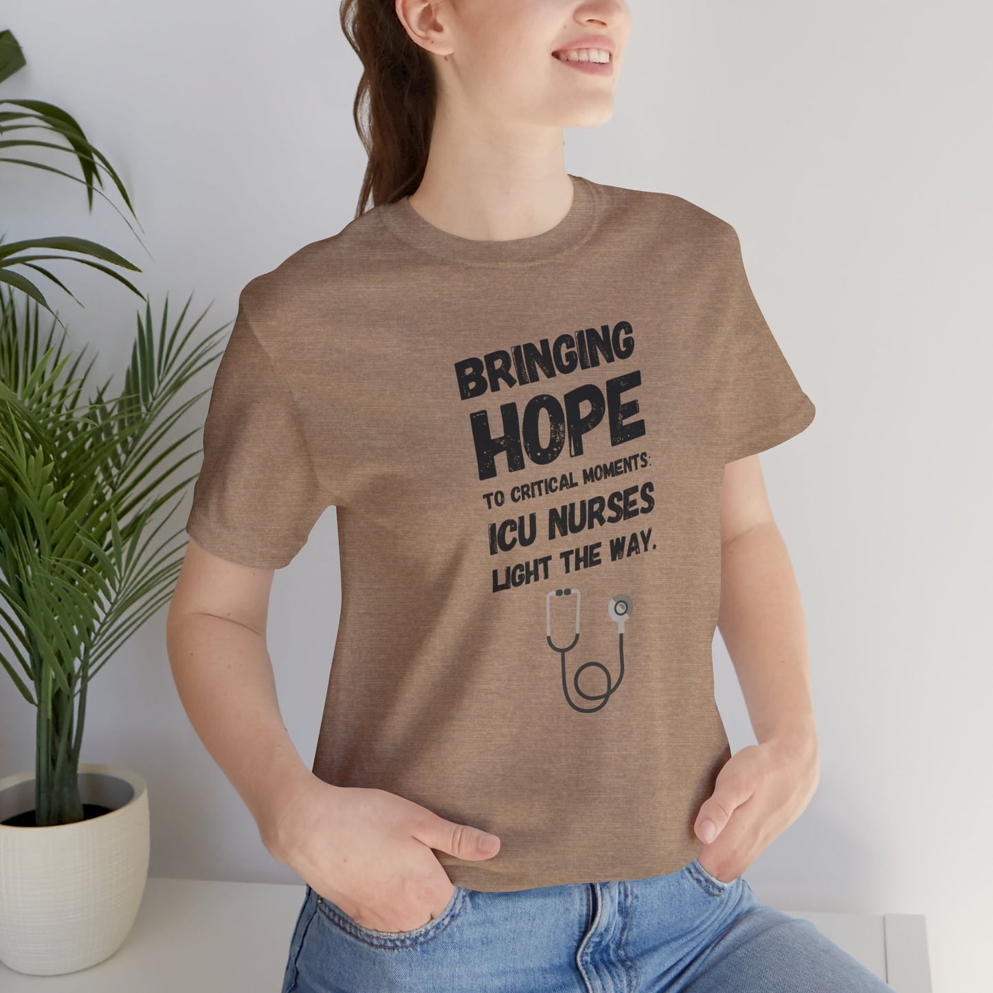 Bringing Hope ICU Nurse T-shirt