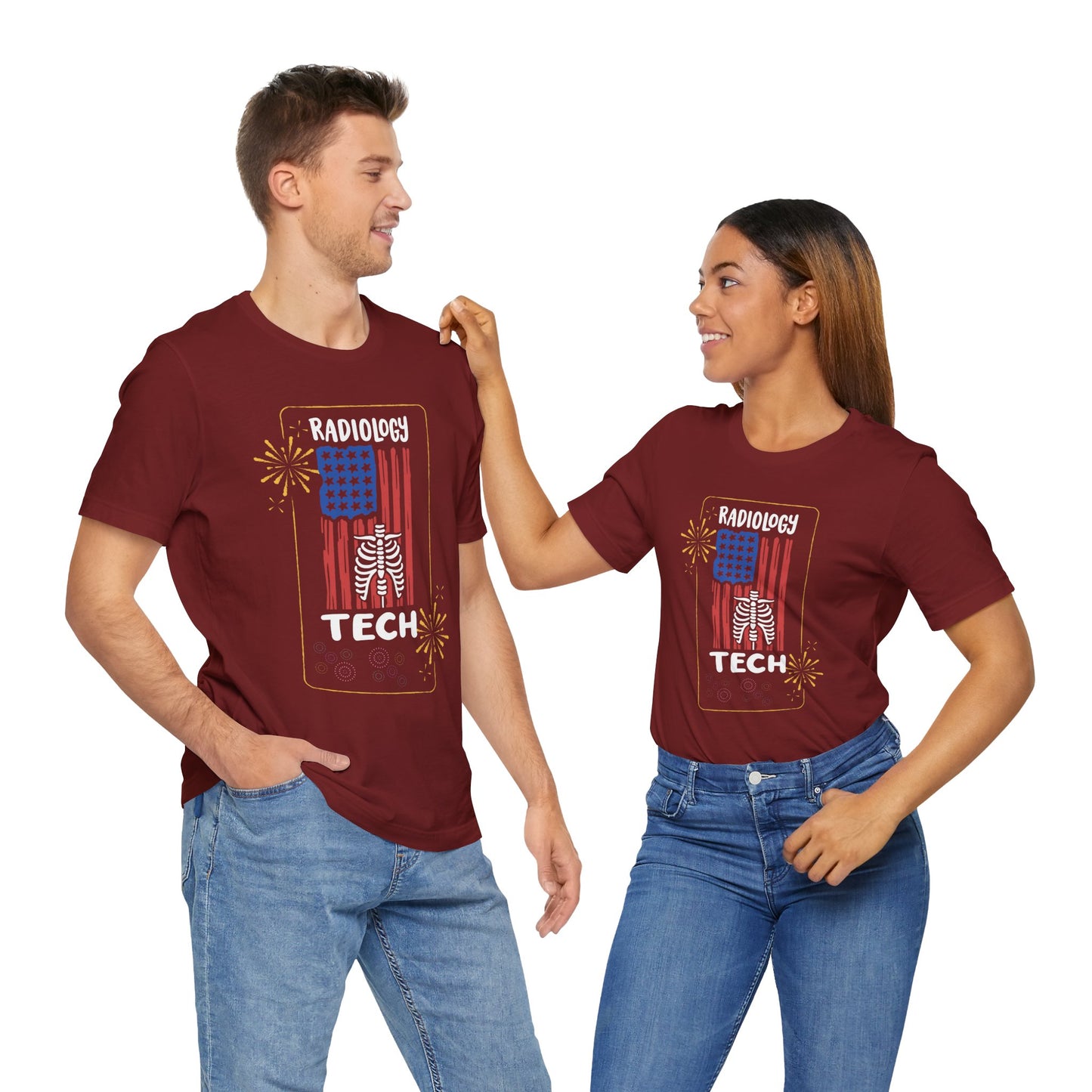 Patriotic Radiology Tech T-shirt