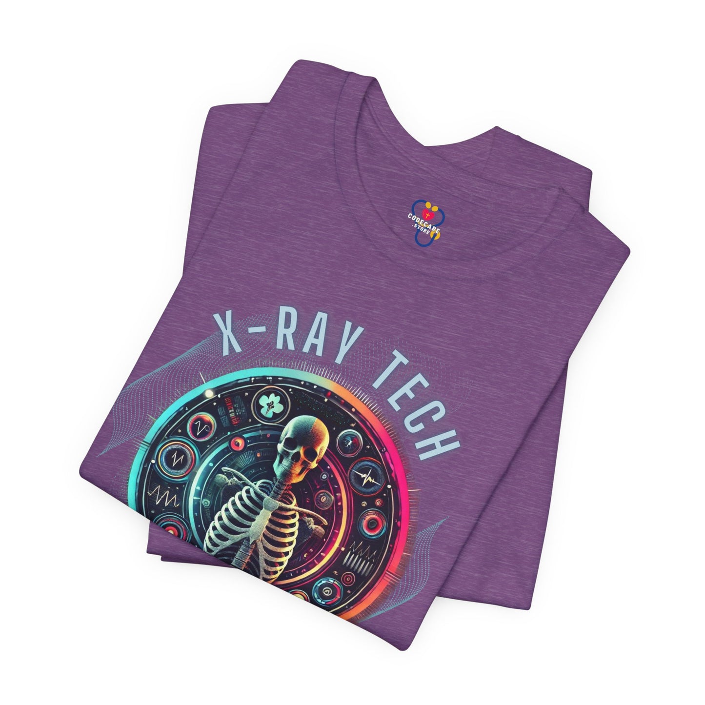 Neon Glow X-ray Tech T-shirt