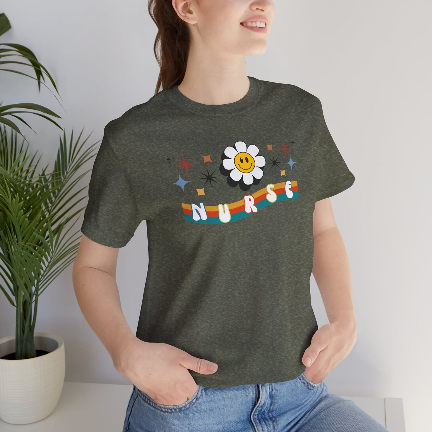 Flower Nurse T-shirt