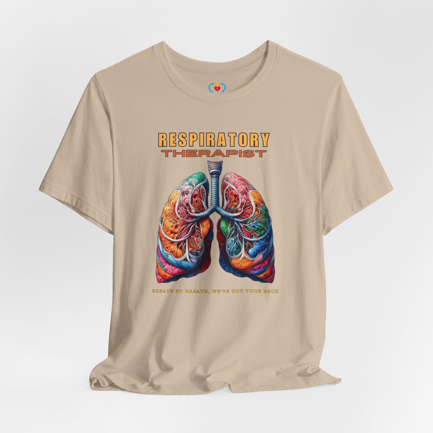 Breath by breath Respiratory Therapist T-shirt