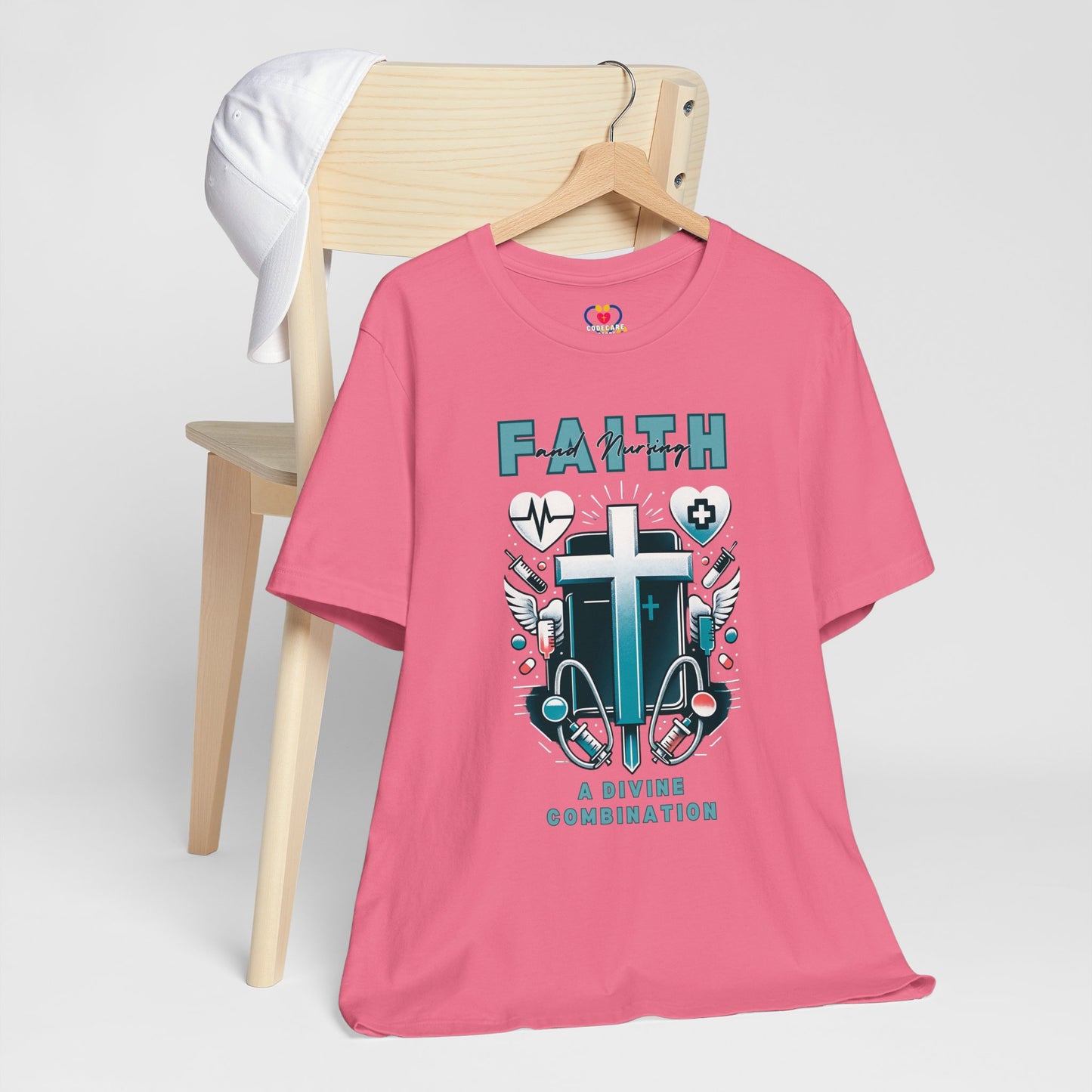 Faith and nursing T-shirt