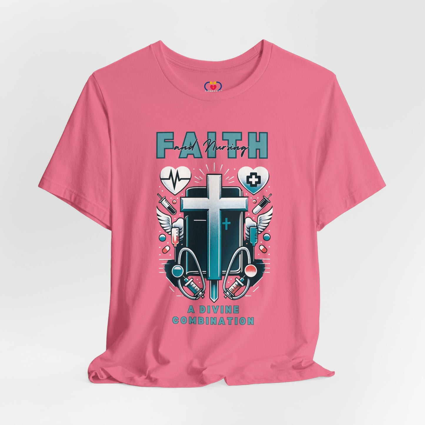 Faith and nursing T-shirt