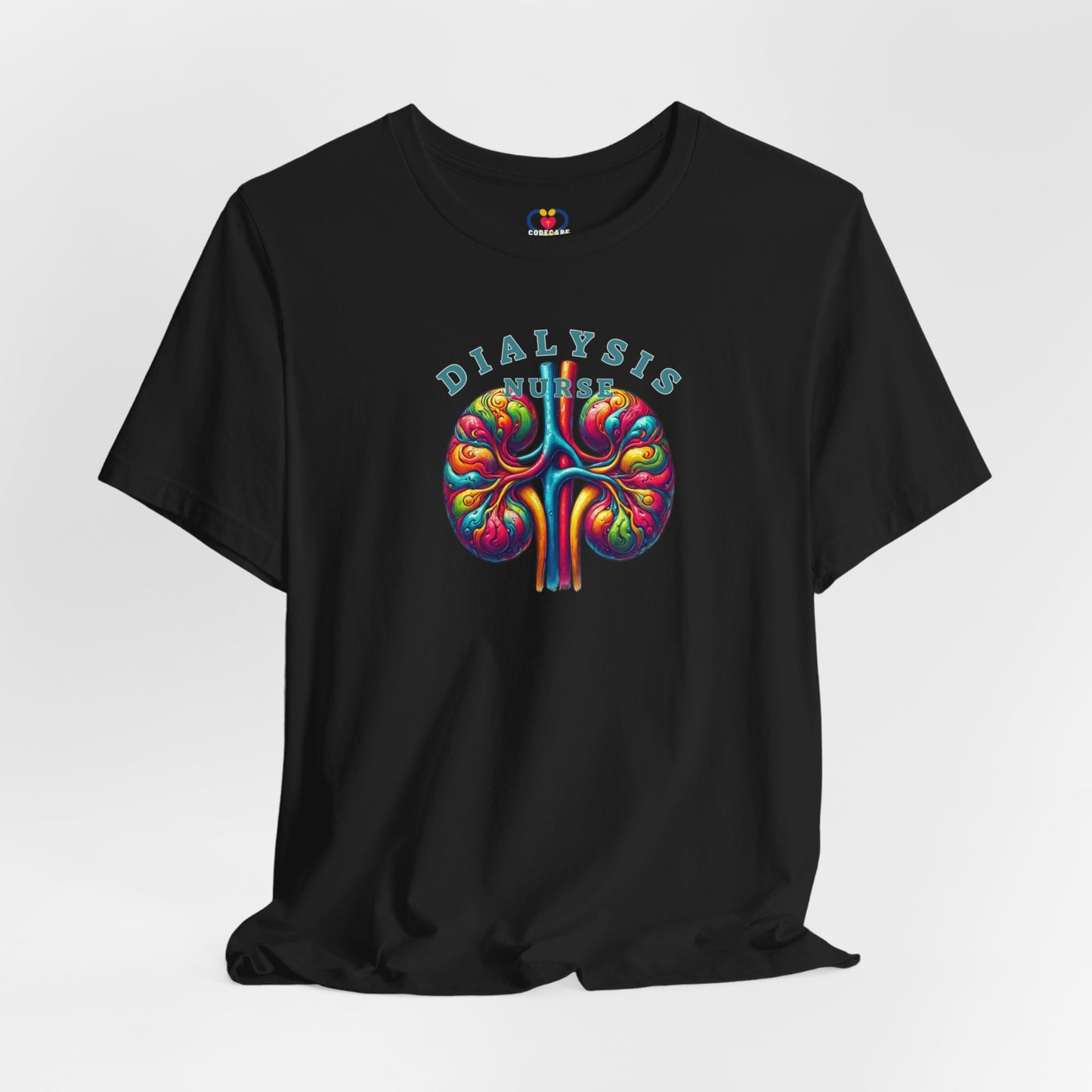 Colorful Kidneys Dialysis Nurse T-shirt