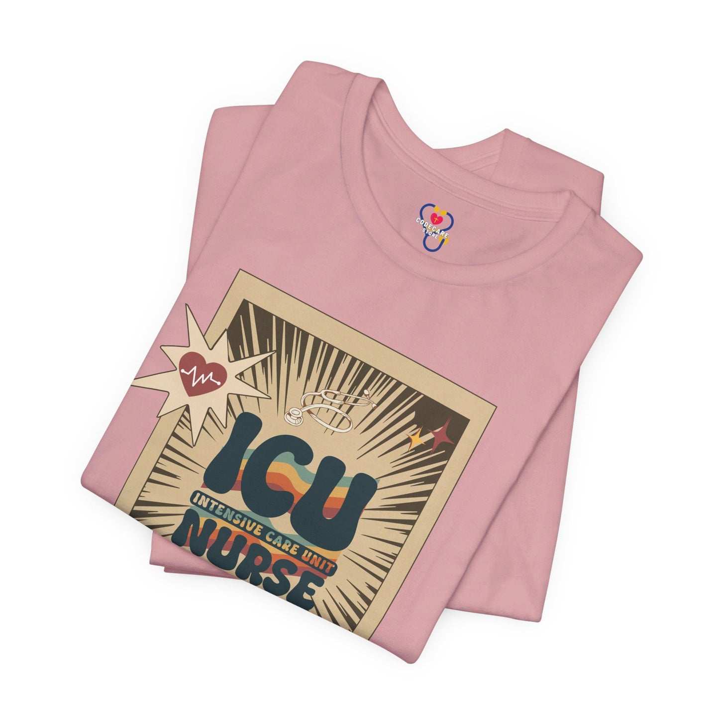 Vintage style ICU Nurse T-shirt