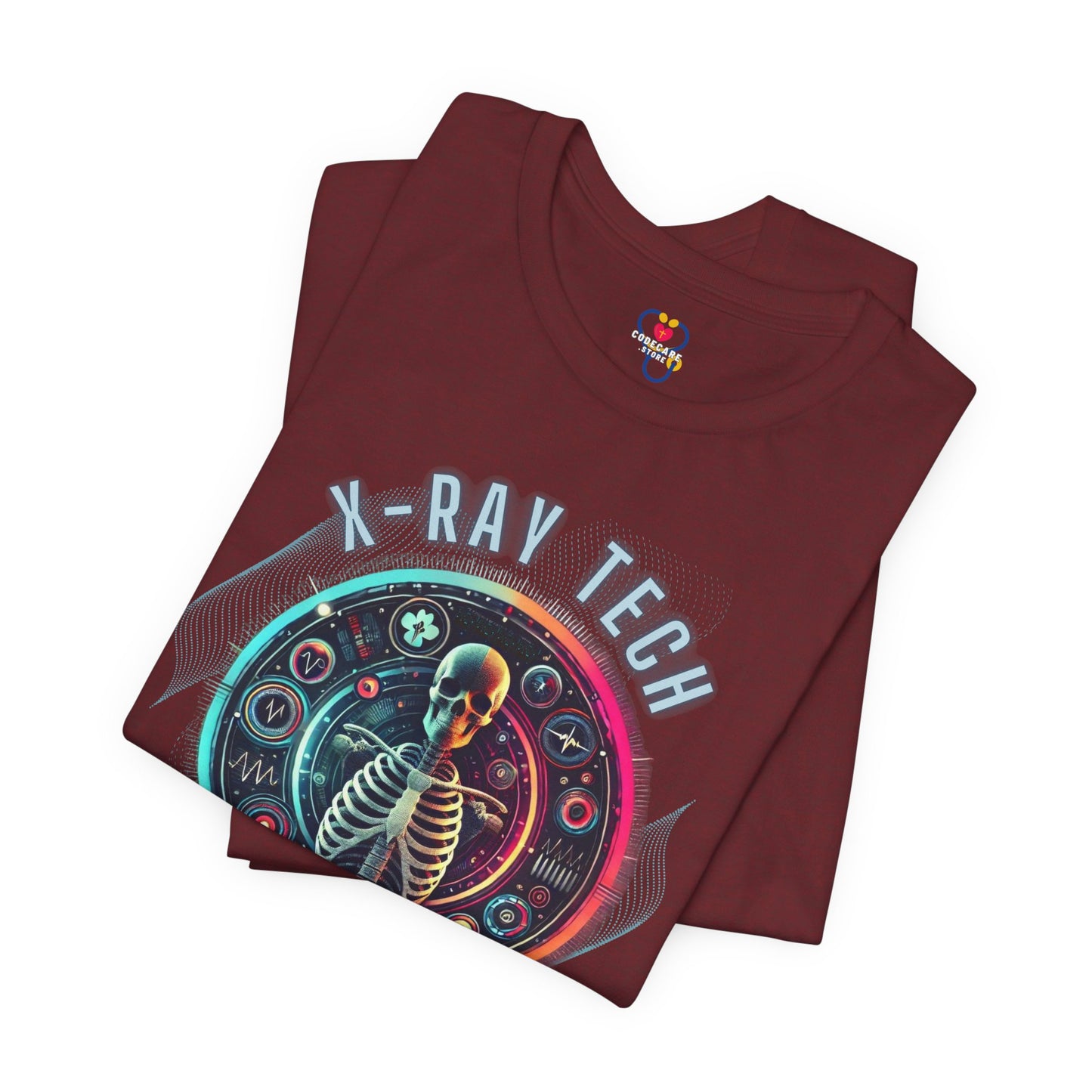 Neon Glow X-ray Tech T-shirt