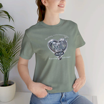 Healing with Knowledge Doctor T-shirt