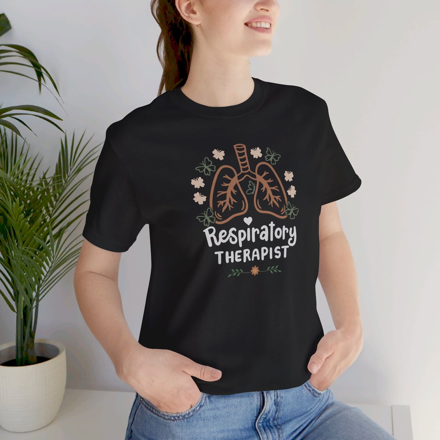 Foliage Respiratory Therapist T-shirt