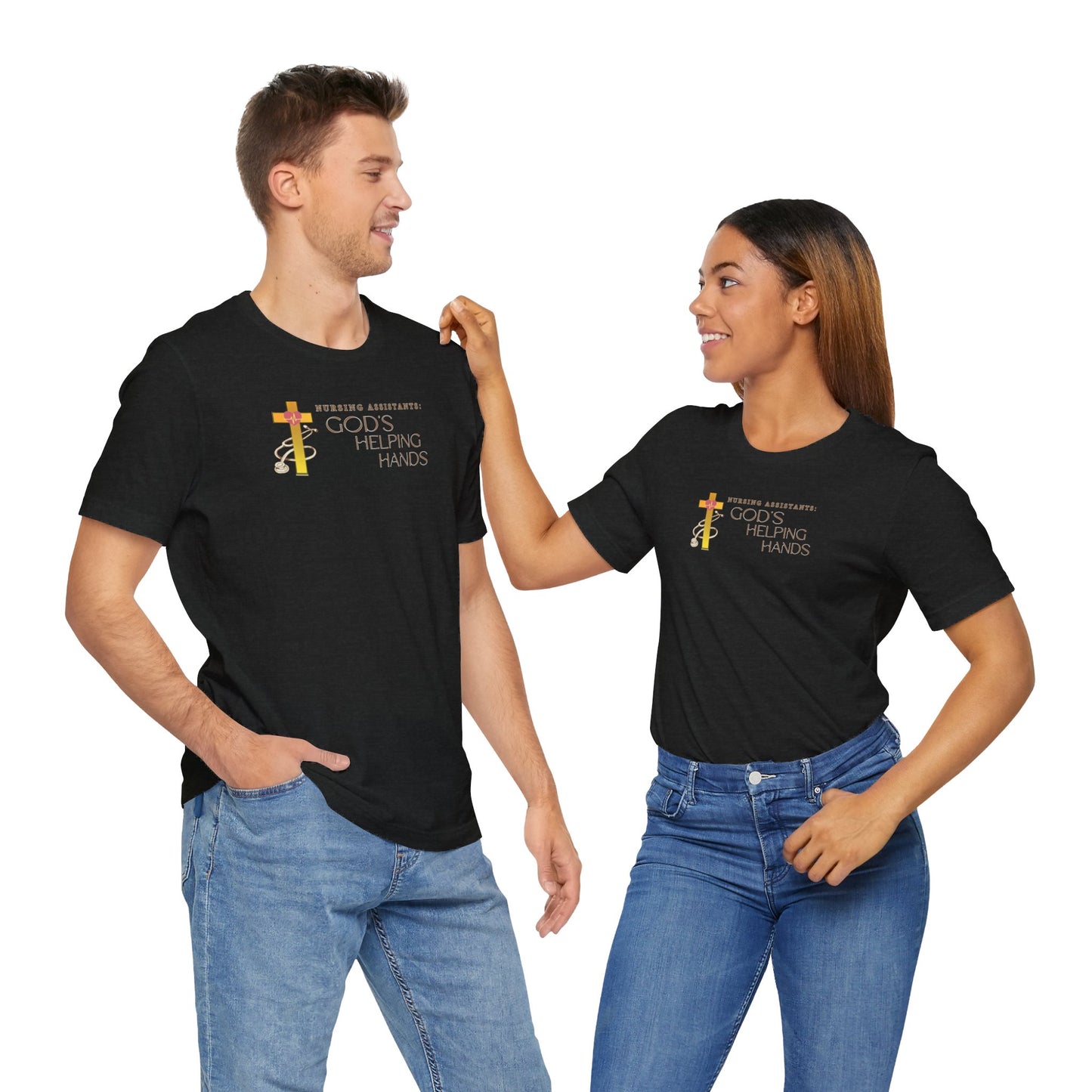 God's helping hand Nursing Assistant T-shirt