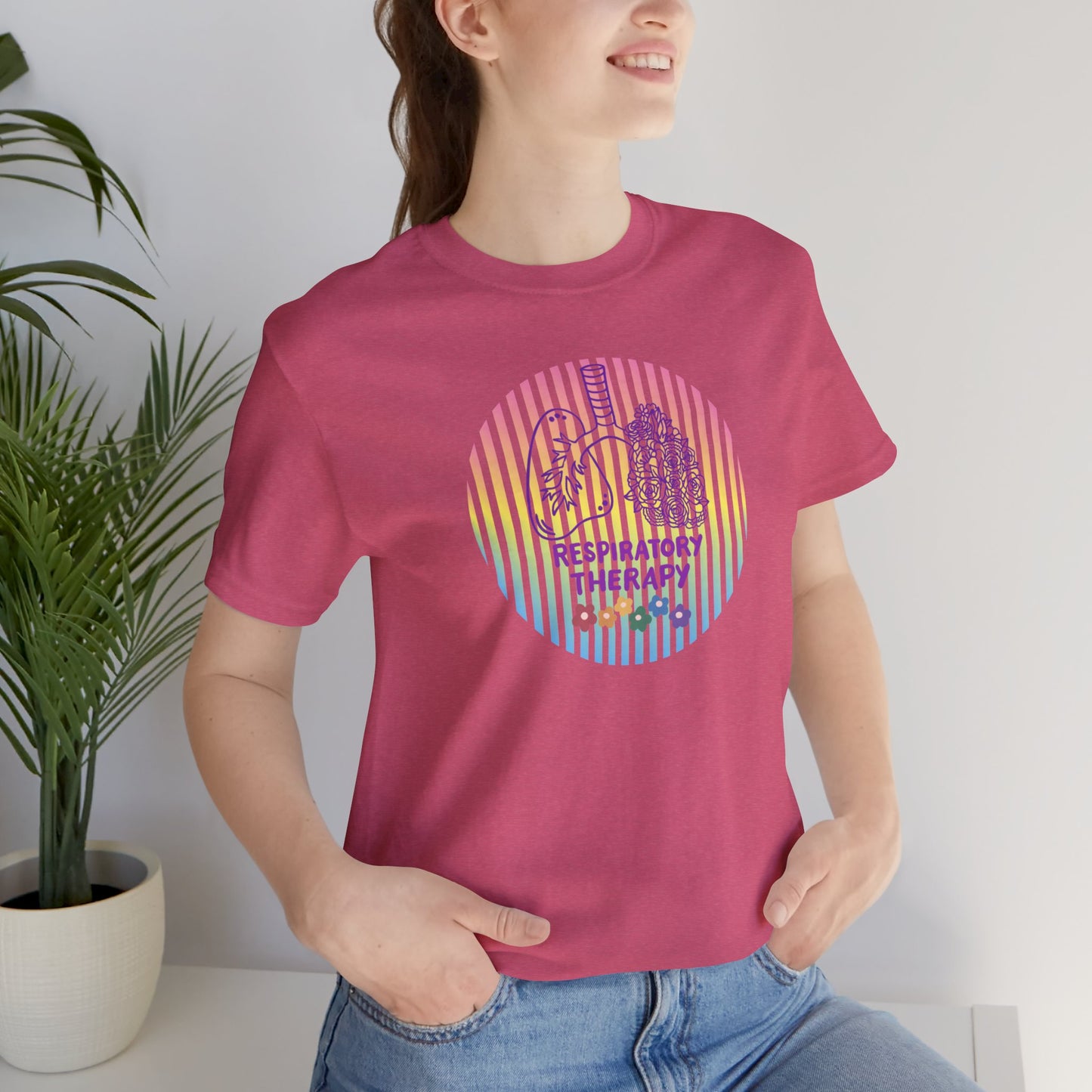 Circle of Color Respiratory Therapist T-shirt