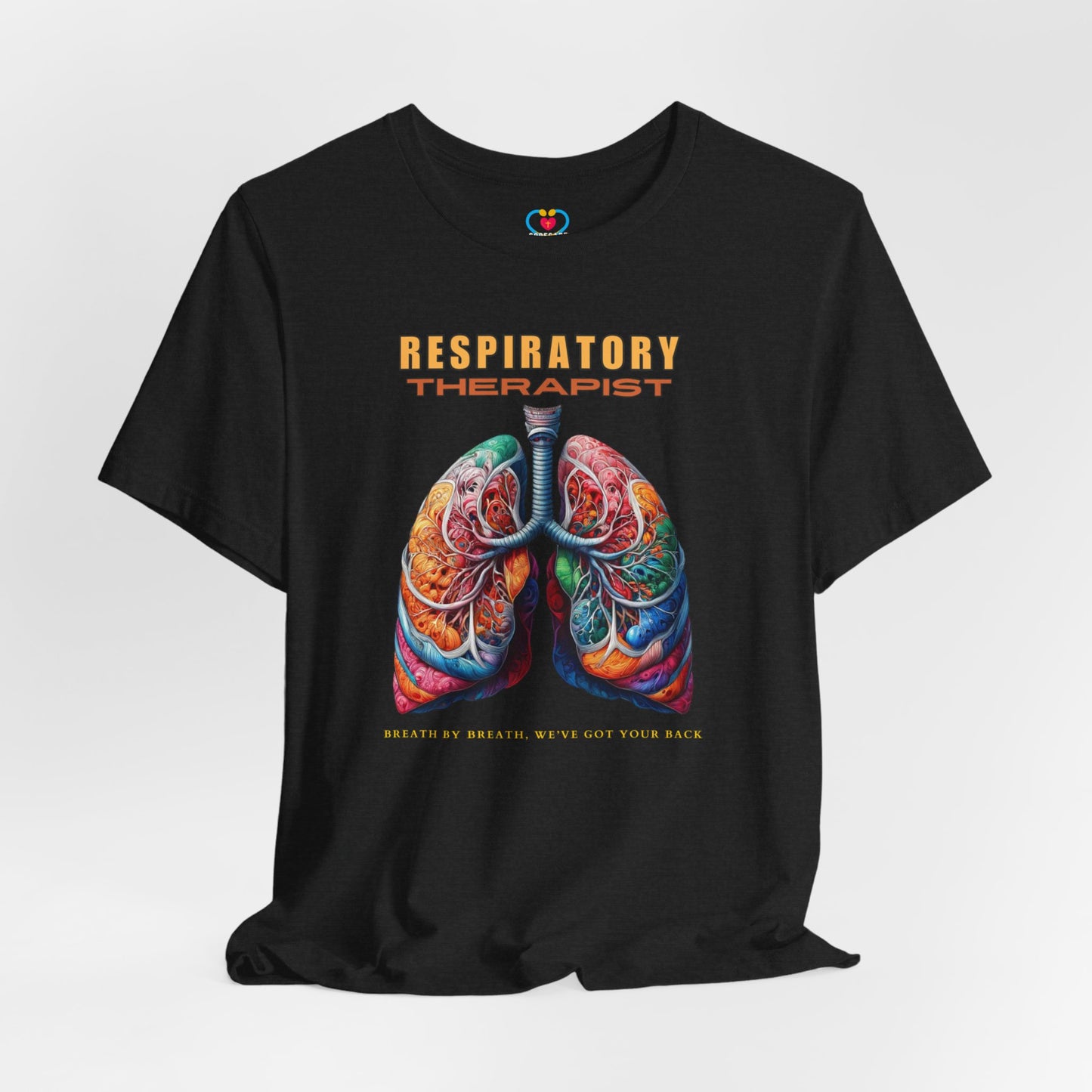 Breath by breath Respiratory Therapist T-shirt