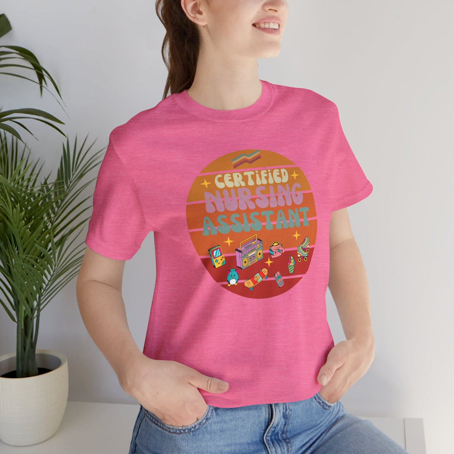 Funky Certified Nursing Assistant T-shirt