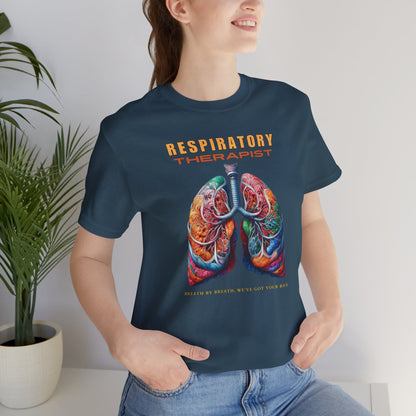 Breath by breath Respiratory Therapist T-shirt