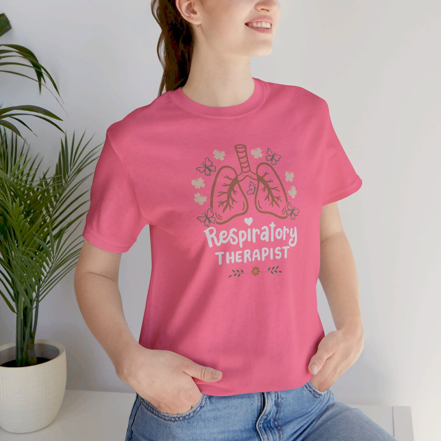 Foliage Respiratory Therapist T-shirt