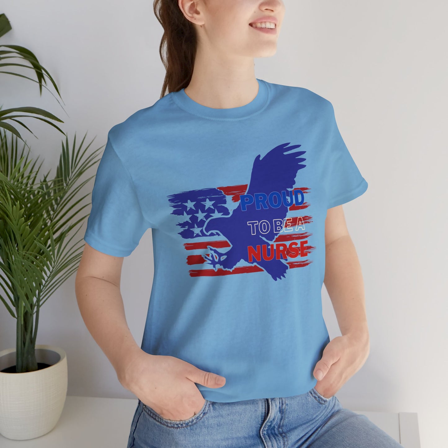 Patriotic Proud to be a Nurse T-shirt