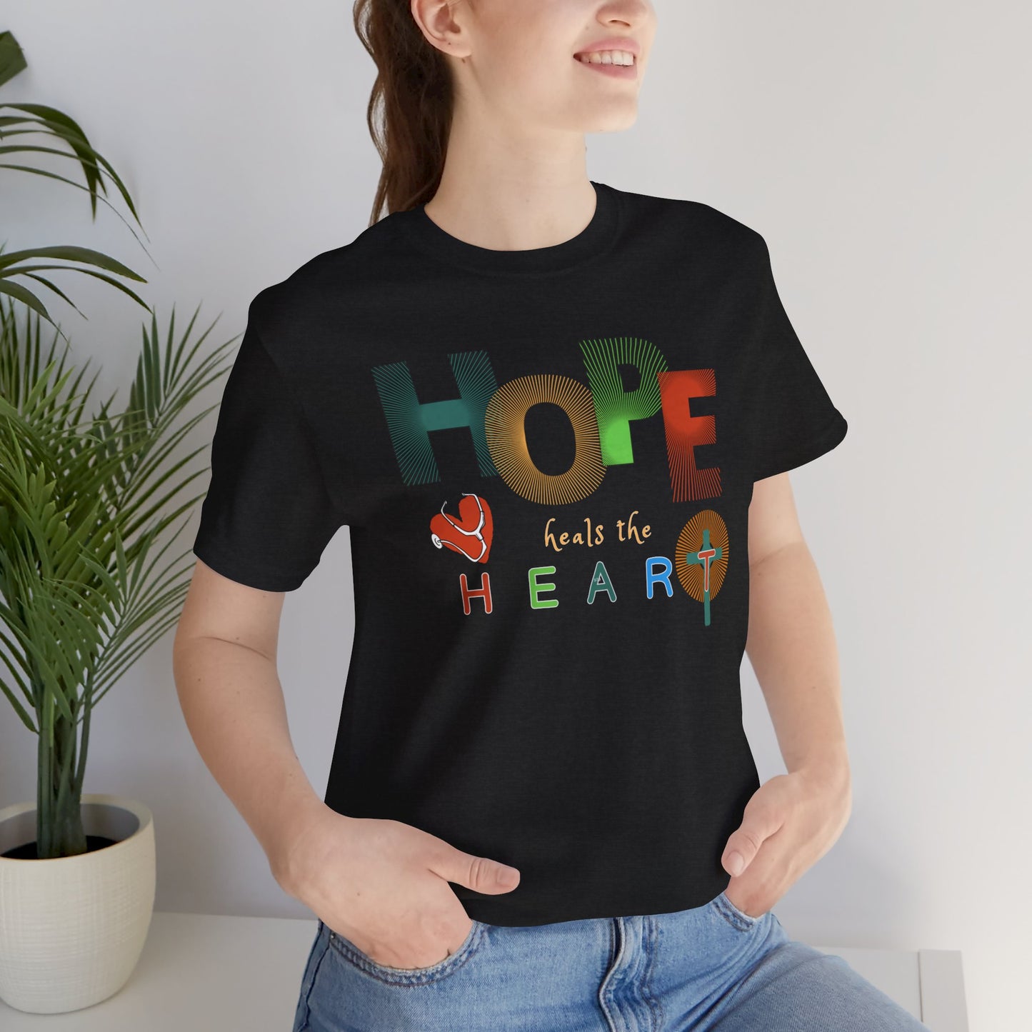 Hope heals the heart T-shirt