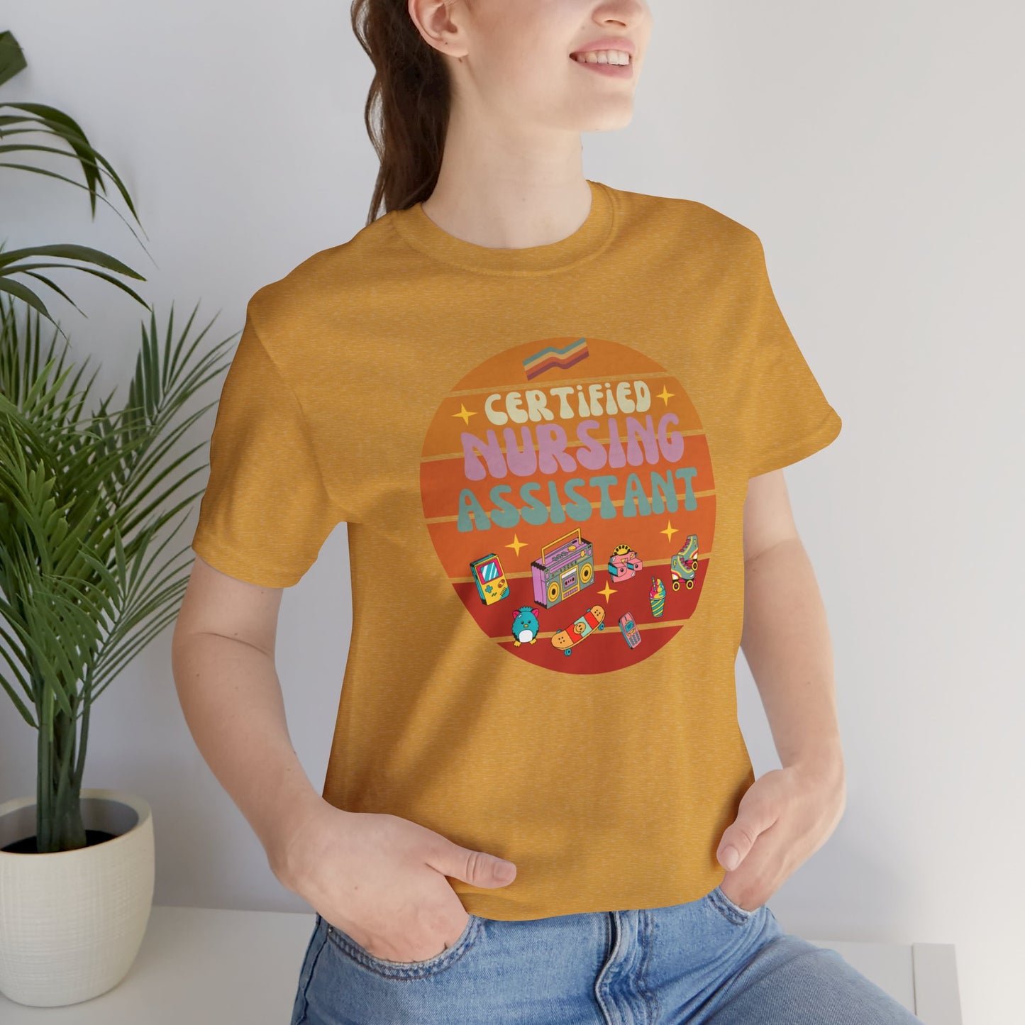 Funky Certified Nursing Assistant T-shirt