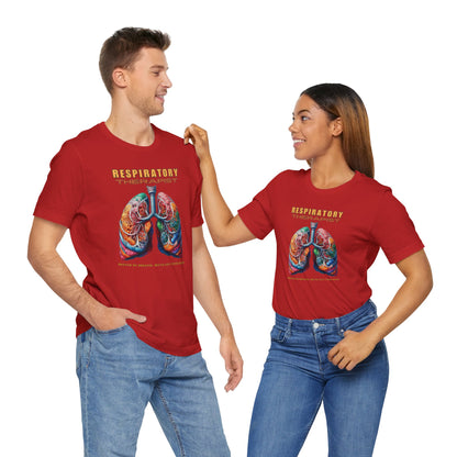 Breath by breath Respiratory Therapist T-shirt