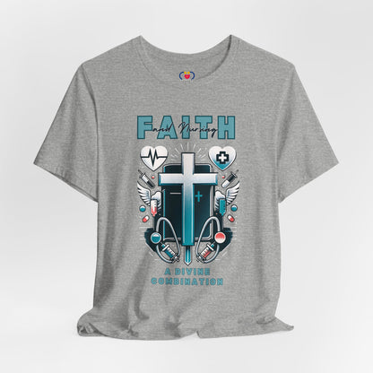 Faith and nursing T-shirt